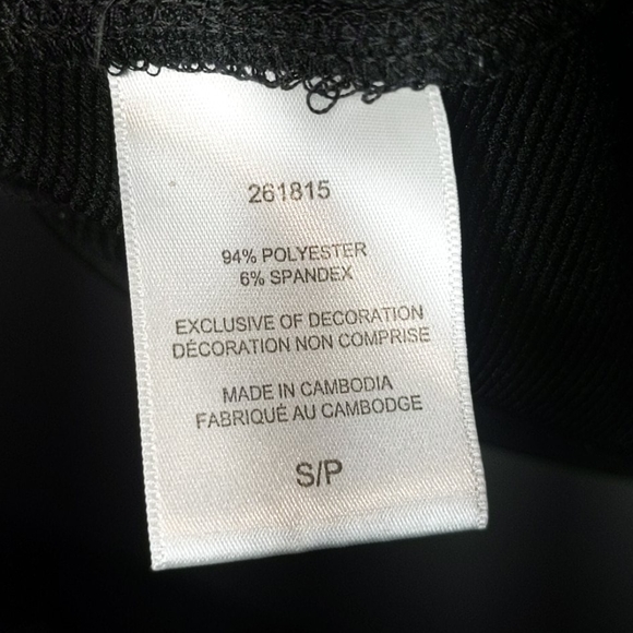 Champion Black sport sweatshirt - Picture 7 of 8